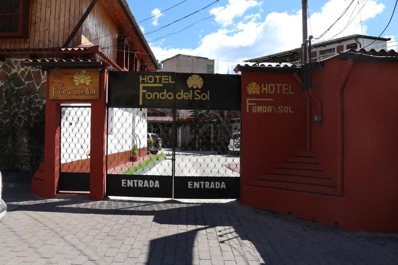 Hotel Fonda Del Sol Panajachel Dış mekan fotoğraf
